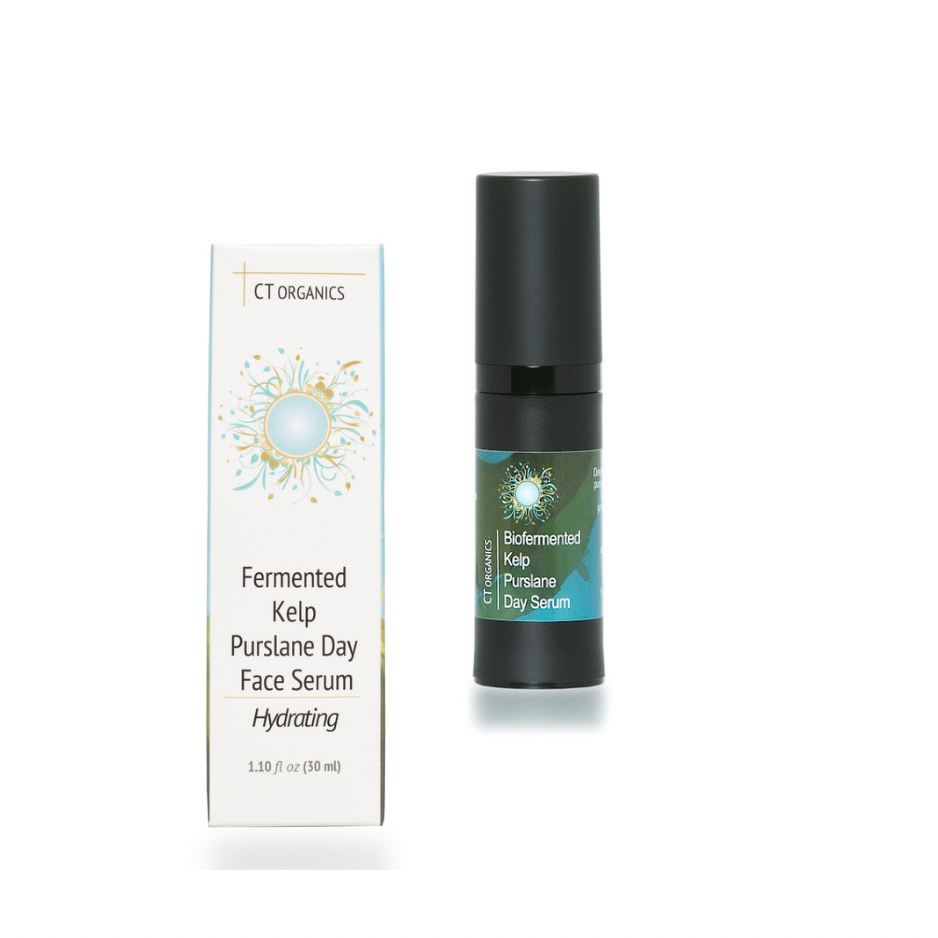 Biofermented Purslane & Kelp Day Serum - Rose Scented | CT Organics