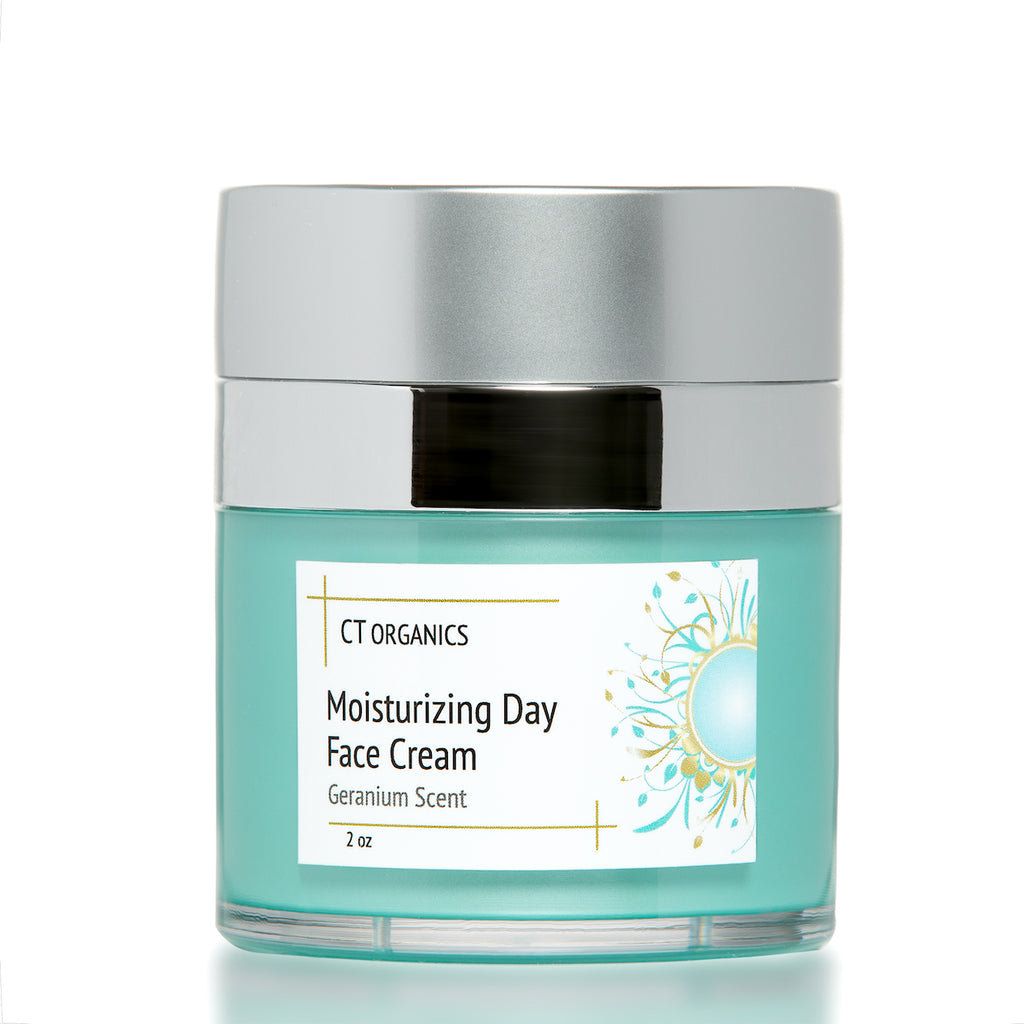 CT Organics Moisturizing Day Face Cream With Astaxanthin Red Algae & Pine Bark Tree Extract